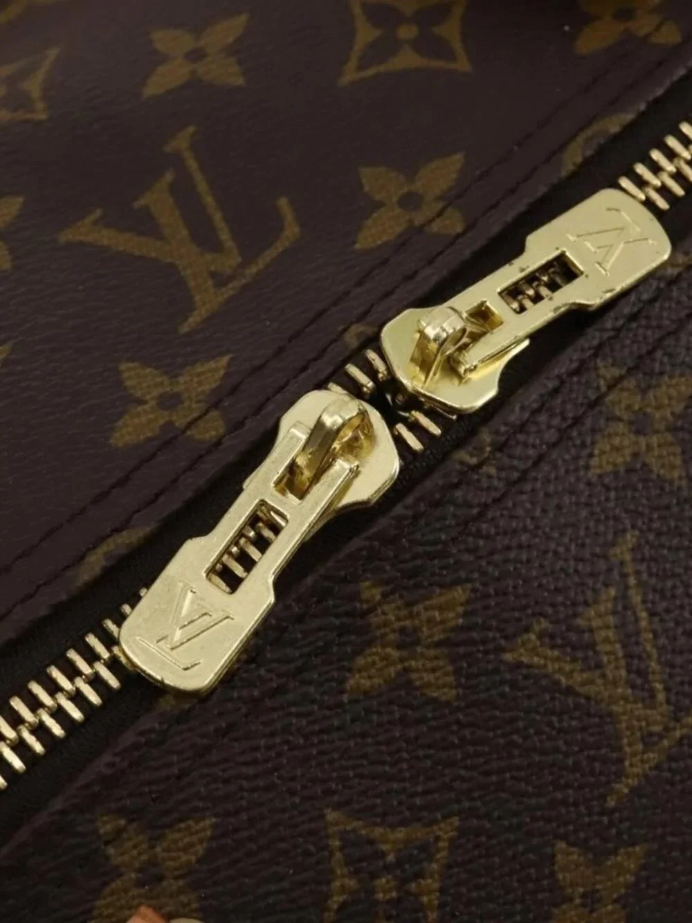 LOUIS VUITTON Monogram Keepall 60 Boston Bag M41422 LV Auth 187296V